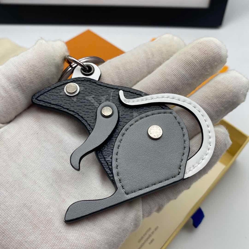 ブランドキーホルダー側面デザイン